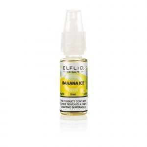 Elf Bar ELFLIQ Banana Ice 10ml Nic Salt E-Liquid